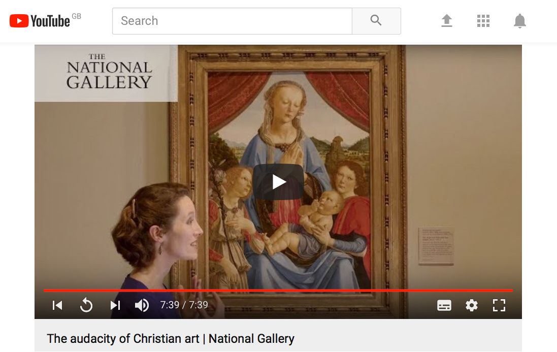 Screening salvation: the National Gallery and YouTube